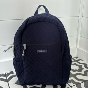 Vera Bradley blue quilted backpack